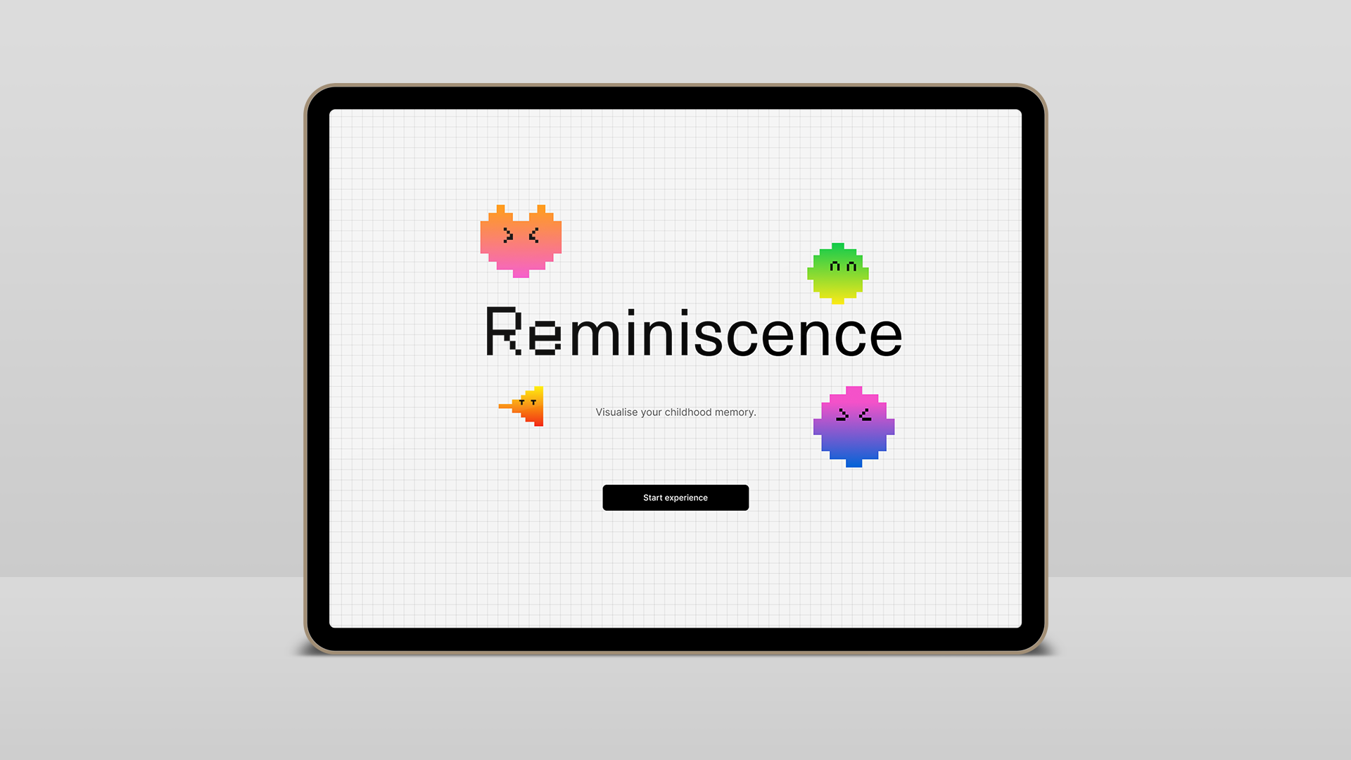 Reminiscence installation — hero image