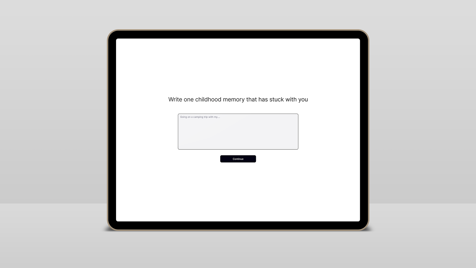 Reminiscence outcome — gallery view 2